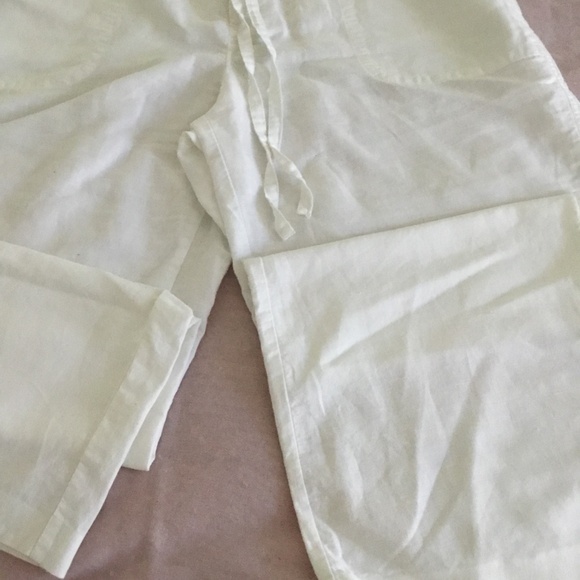 Liz Claiborne linen blend pants size M - Picture 2 of 9